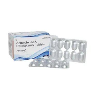 Accpar P 100mg/325mg Tablet product image