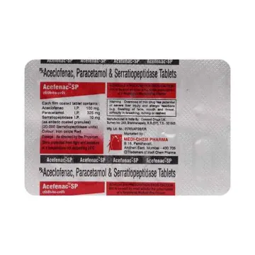 Acefenac Sp Tablet product image