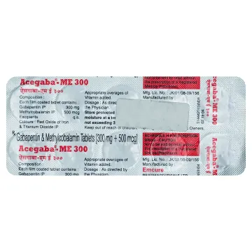 Acegaba Me 300mg/500mcg Tablet product image