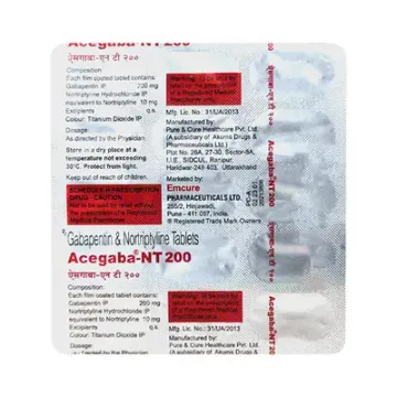Acegaba Nt 200mg/10mg Tablet product image