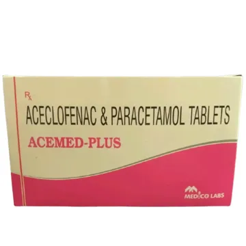 Acemed Plus 100mg/500mg Tablet product image