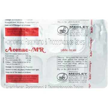 Acenac Mr Tablet product image
