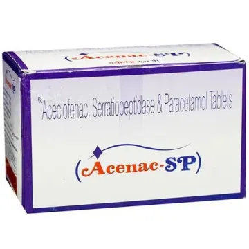 Acenac S 100mg/15mg Tablet product image