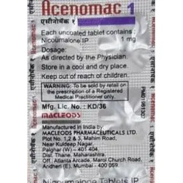 Acenomac 1 Tablet product image