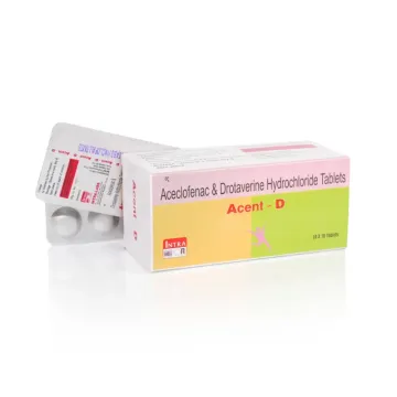 Acent D 80mg/100mg Tablet product image