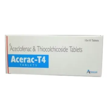 Acerac T 100mg/4mg Tablet product image
