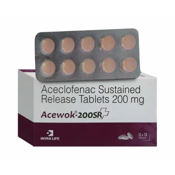 Acewok 200mg Tablet product image