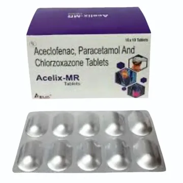 Acilex Mr 100mg/325mg/250mg Tablet product image