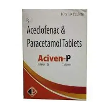 Aciven P 100mg/325mg Tablet product image
