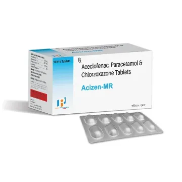 Acizen Mr 100mg/325mg/250mg Tablet product image