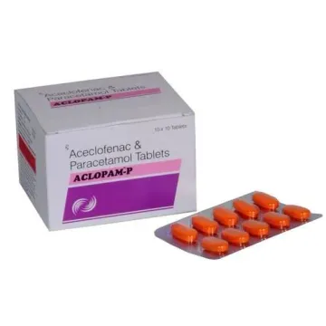 Aclopam P 100mg/325mg Tablet product image