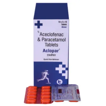 Aclopar 100mg/500mg Tablet product image
