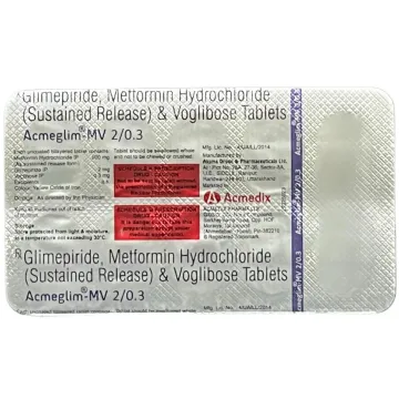 Acmeglim Mv 2/0.3 Tablet product image