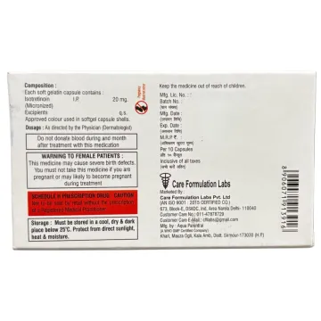 Acneof 20 Capsule product image