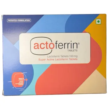 Actoferrin 100mg Tablets product image