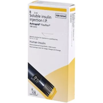Actrapid 100iu/ml Solution For Injection product image