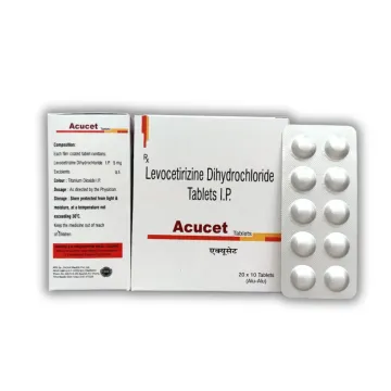 Acucet 5mg Tablet product image