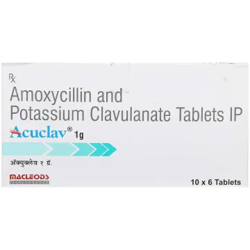 Acuclav 1gm Tablet product image