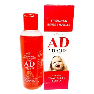 Ad Vitamin Baby Oil 170ml product image