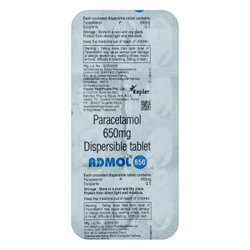 Admol 650 Tablet product image