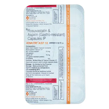 Advastat Asp 10mg/75mg Tablet product image