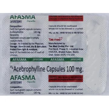 Afasma 100mg Capsule product image