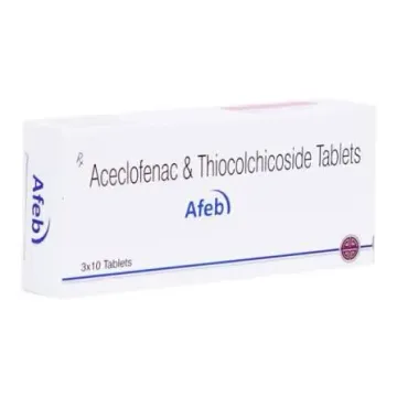 Afeb 100mg/4mg Tablet product image
