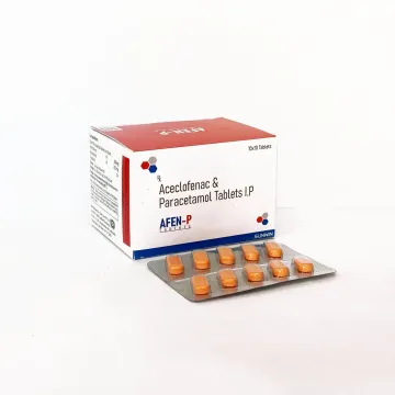 Afen P 100mg/500mg Tablet product image