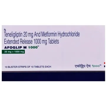 Afoglip M 1000 Tablet product image