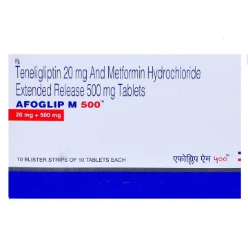 Afoglip M 500 Tablet product image