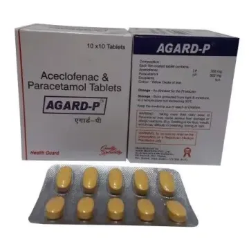 Agard P 100mg/325mg Tablet product image