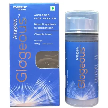 Ahaglow Glogeous Advanced Face Wash Gel 100gm product image