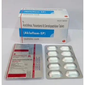 Akloflam Sp 100mg/325mg/15mg Tablet product image
