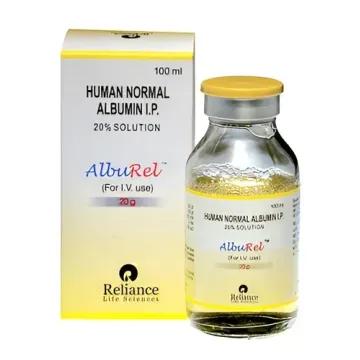 Alburel 20gm Solution For Infusion 100ml product image