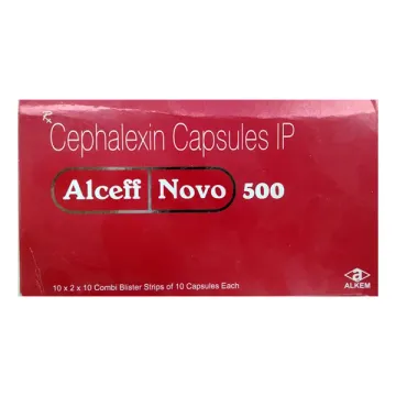 Alcef Novo 500mg Capsules product image