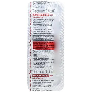 Alciflox 250mg Tablet product image