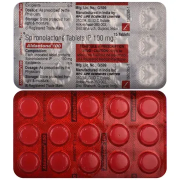 Aldactone 100 Tablet product image