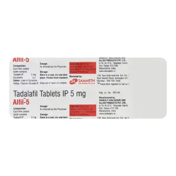 Alfil 5mg Tablet product image