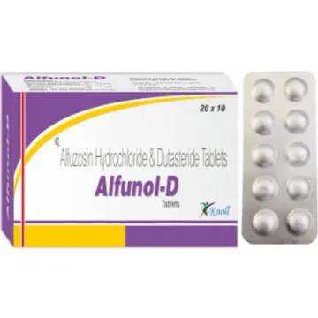 Alfunol D 10mg/0.5mg Tablet product image