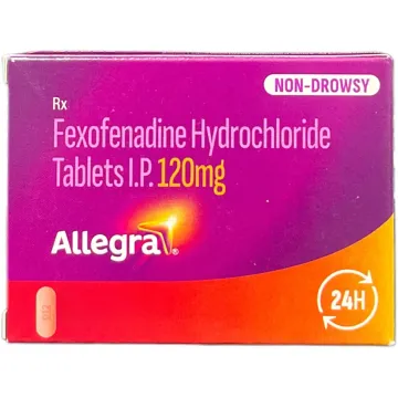 Allegra 120 Tablet product image