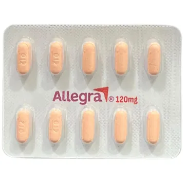 Allegra 120 Tablet product image