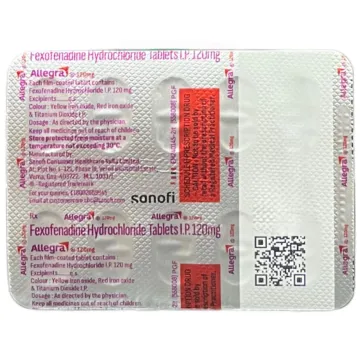 Allegra 120 Tablet product image