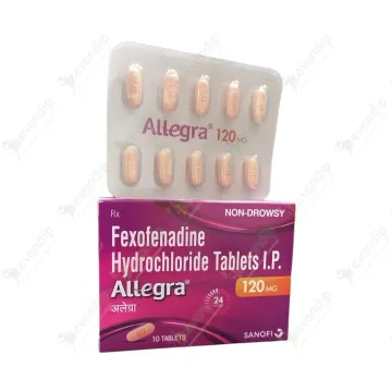 Allegra 120mg Tablet product image