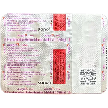 Allegra 180 Tablet product image