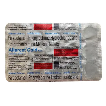 Allercet Cold Tablet product image