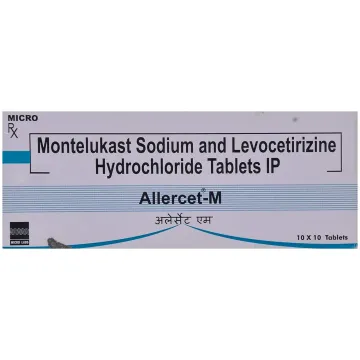 Allercet M Tablet product image