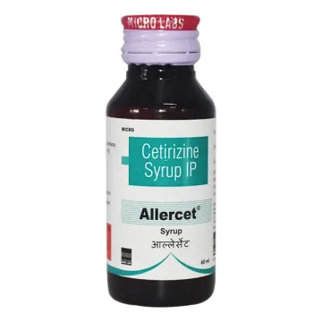 Allercet Syrup 60ml product image