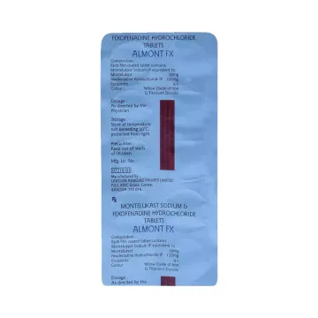 Almont Fx 10mg/120mg Tablet product image