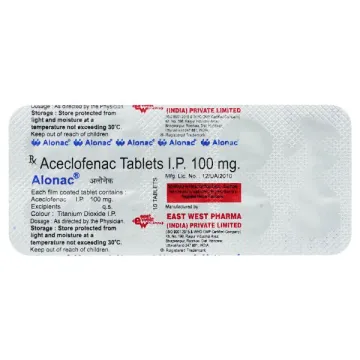 Alonac 100mg Tablet product image