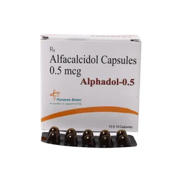 Alphadol 0.5mcg Soft Gelatin Capsule product image